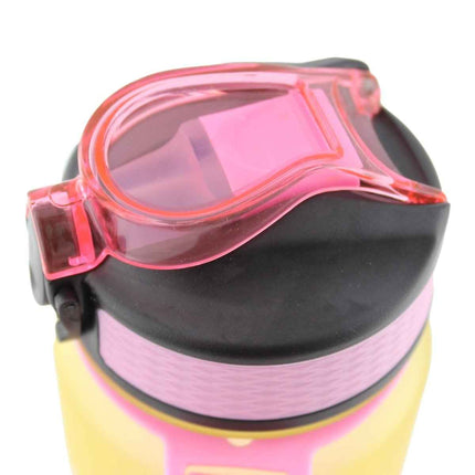Sports Water Bottle 32 oz – Flip Straw & Time Marker Hydration