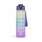 Yellow-Blue-Purple Gradient