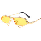 Gold frame yellow