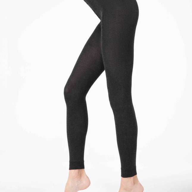 Conte Cashmere 250 Den - Warm Thin Soft Women's Leggings with 7% cashmere (15С-1СП)