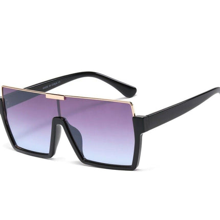 Sunglasses Oversize Fashion Style Big Shades Square Retro Vintage Men Women 2022