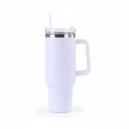 40 oz Tumbler with Leopard Print – Trendy and Insulated for Daily Use