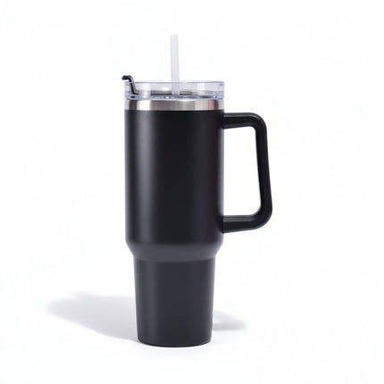 40 oz Tumbler with Leopard Print – Trendy and Insulated for Daily Use