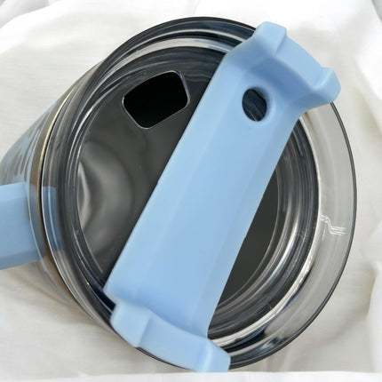 40 oz Tumbler Stainless Steel Double Wall Insulated with Handle and Straw