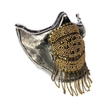 Skull Punk Rivets Performance Mask Halloween Mask