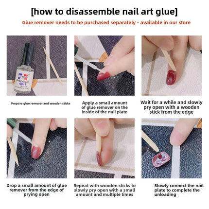 0970- Handmade press on nails fake nails removable
