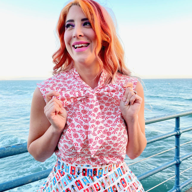 Umbrella Bow Top - Plus Sizes only