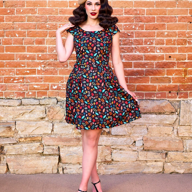 Leaves & Acorns Margaret Dress