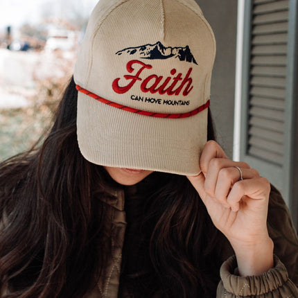 Hat: Faith Can Move Mountains