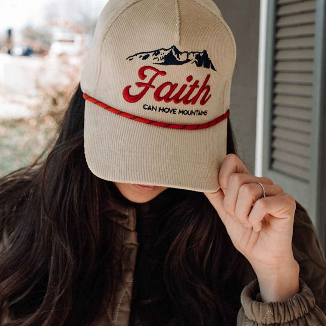 Hat: Faith Can Move Mountains