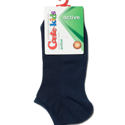 Conte-Kids Active #19S-180SP(484) - Lot of 2 pairs 68% Cotton Socks for Girls