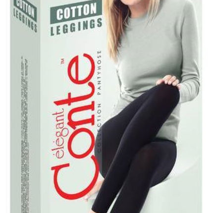Conte Cotton 250 Den - Warm Opaque Women's Leggings (7С-39СП)