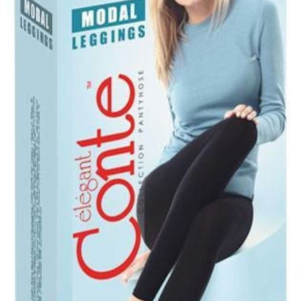Conte Modal 250 Den - Micromodal Low Waist Modeling Women's Leggings (7С-66СП)