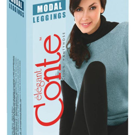 Conte Modal 250 Den - Micromodal Low Waist Modeling Women's Leggings (7С-66СП)