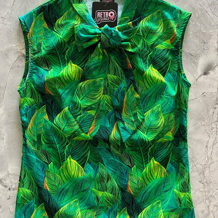 Leaves Bow Top