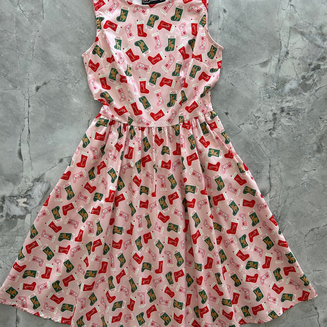 Stockings Vintage Dress - Medium only, 1 left!