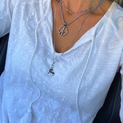 CLASSIC PEACE NECKLACE