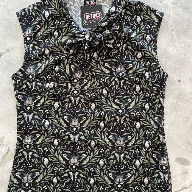 Midnight Bow Top - XS only