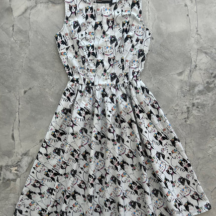 Fabulous Felines Vintage Dress