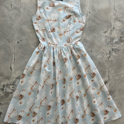 Hot Air Balloon Vintage Dress