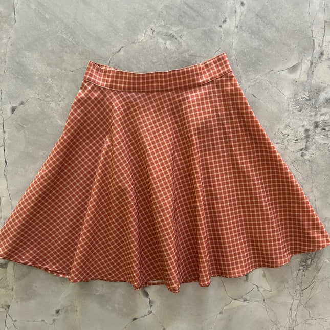 Checkered Skater Skirt - XL only, 1 left!