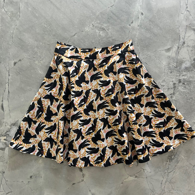 Birds Skater Skirt