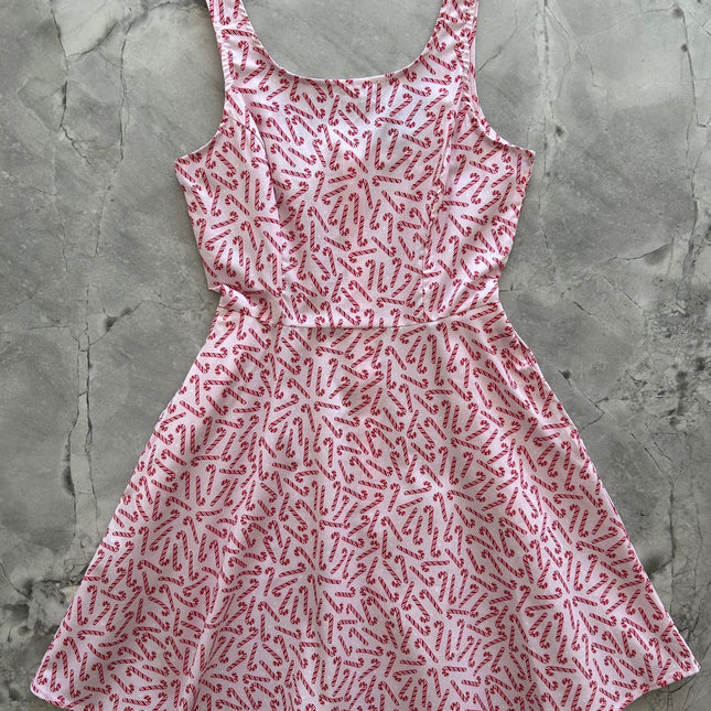 Candy Cane Skater Dress