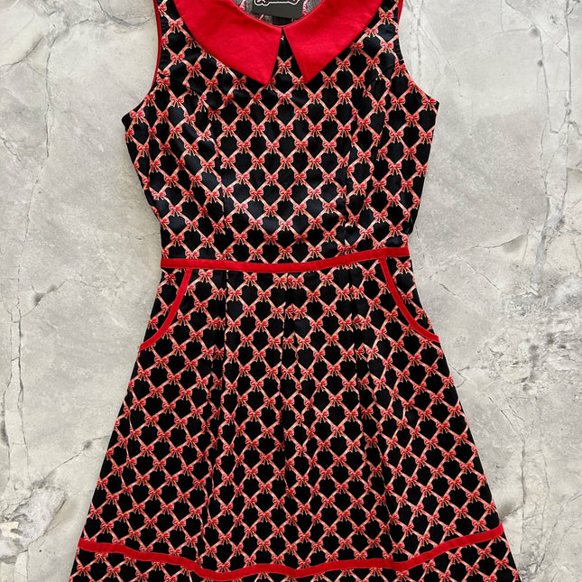 Bow Collared Dress - Large only