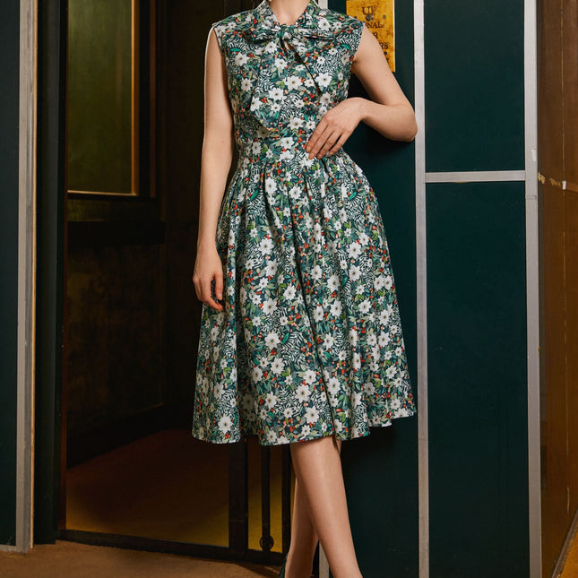 Winter Floral Doris Skirt
