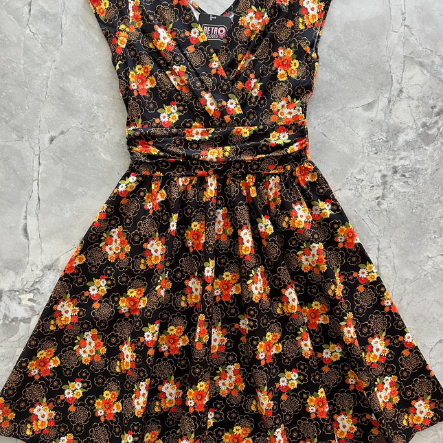 Vintage Floral Greta Dress - XS only, 1 left!