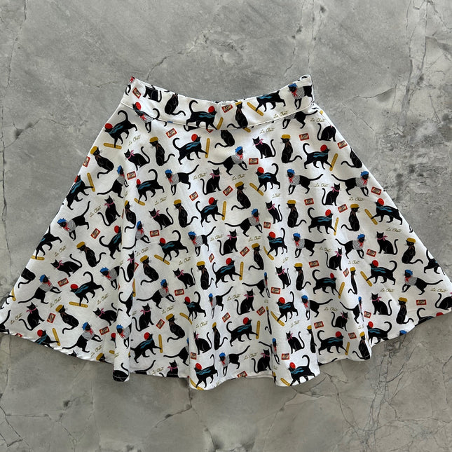 Le Chat Skater Skirt - 4X only, 1 left!