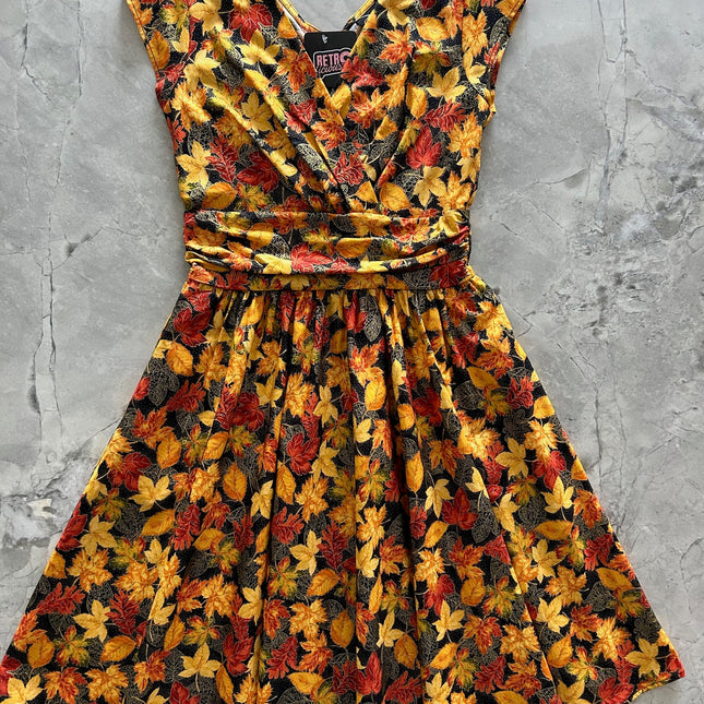 Leaves Greta Dress - Medium only, 1 left!