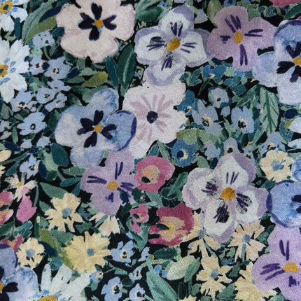 Painted Floral Vintage Dress