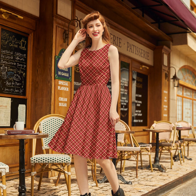 Plaid Vintage Dress