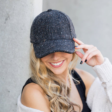 Autumn Tweed Ball Caps