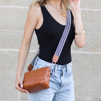 Aria Leather Compact Crossbody