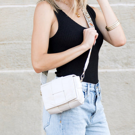 Margot Foldover Leather Crossbody