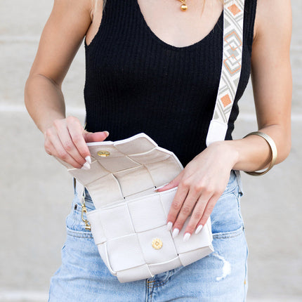 Margot Foldover Leather Crossbody