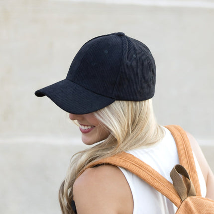 Corduroy Boyfriend Ball Cap
