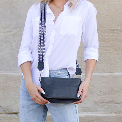 Aria Leather Compact Crossbody