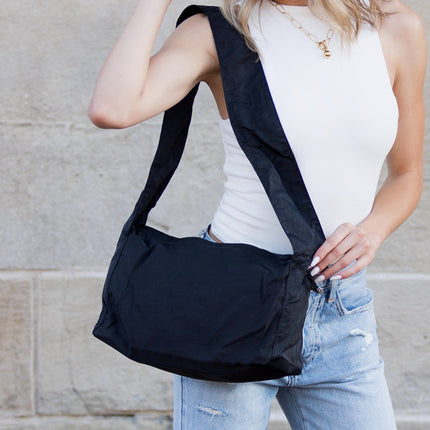 Reese Convertible Nylon Messenger Bag