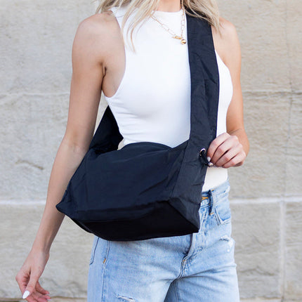 Reese Convertible Nylon Messenger Bag