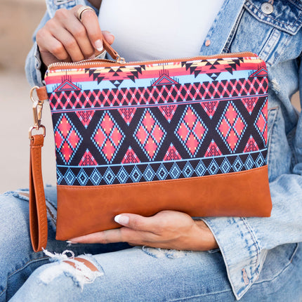 Aztec Boho Clutch