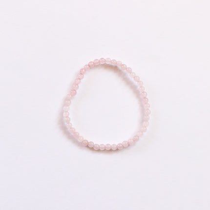 Polished Rose Quartz || Adult Bracelet