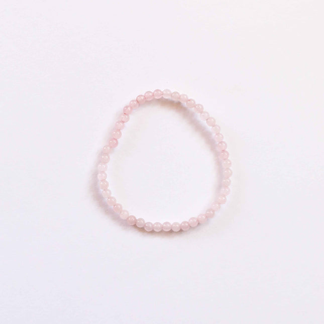 Polished Rose Quartz || Adult Bracelet