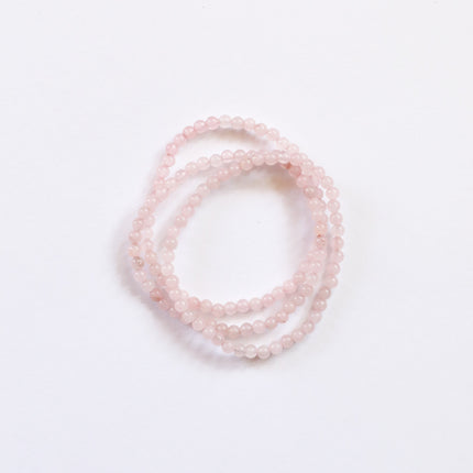 Polished Rose Quartz || Adult Bracelet