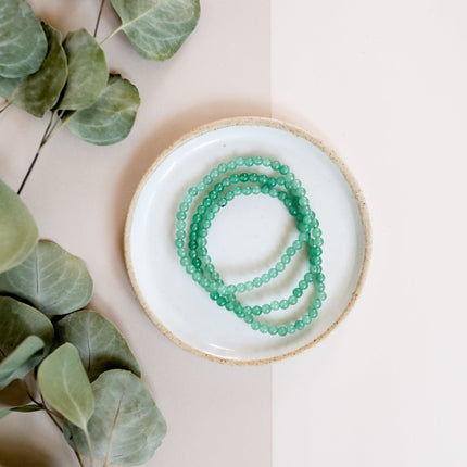 Polished Aventurine || Adult Bracelet