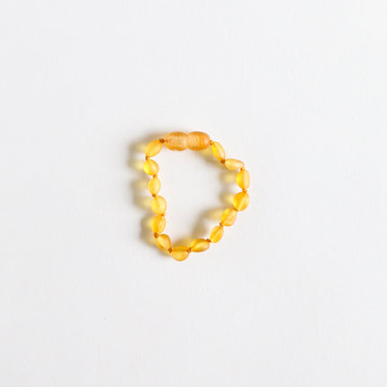 Raw Honey Baltic Amber || Classic || Anklet or Bracelet