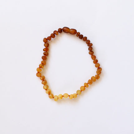 Raw Baltic Amber + Sunflower || Necklace ||