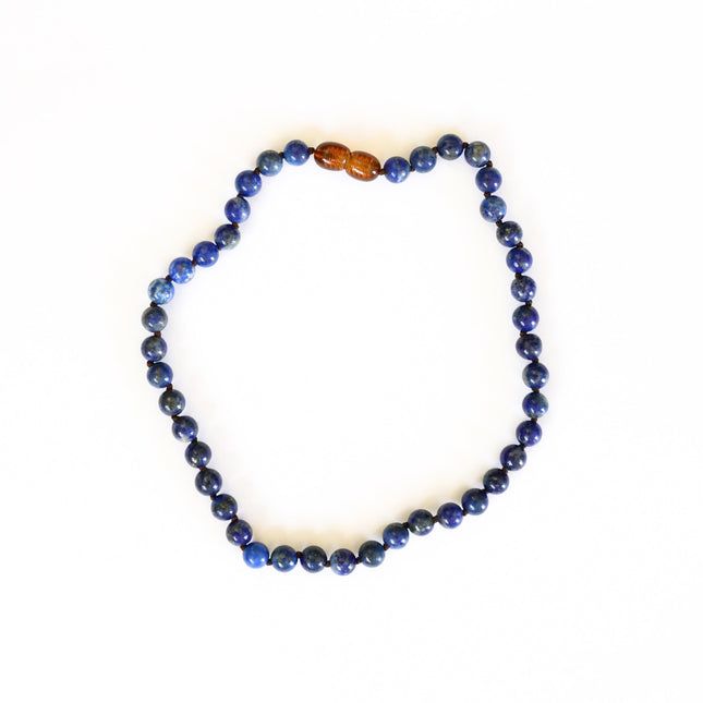 Pure Gemstone + Lapis || Necklace